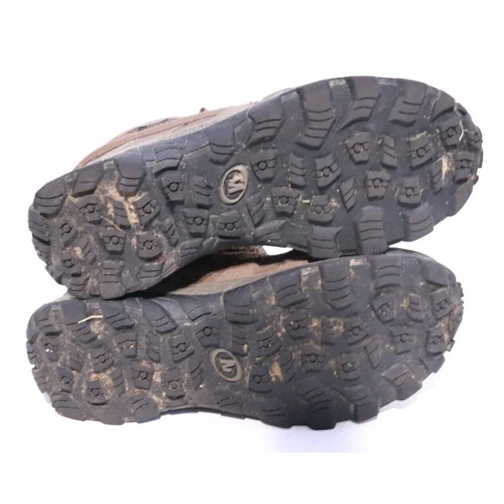 Merrell Brown and Black Kids Hiking Boots